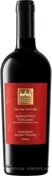 Фото Vin del Fattore Sangiovese Governo красное сухое 0.75 л