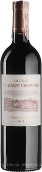 Фото Chateau Tour Saint-Christophe Grand Cru 2017 красное сухое 0.75 л