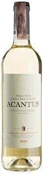 Фото Vinedos Y Bodegas Pablo Casa del Valle Acantus Blanco белое сухое 0.75 л