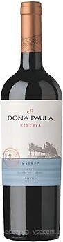 Фото Dona Paula Reserva Malbec красное сухое 0.75 л