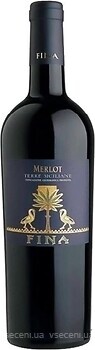 Фото Fina Vini Merlot красное сухое 0.75 л