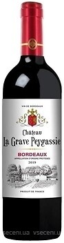 Фото Grands Vins de Gironde La Grave Peygassie красное сухое 0.75 л