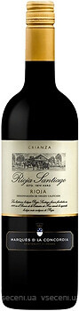 Фото Rioja Santiago Crianza красное сухое 0.75 л