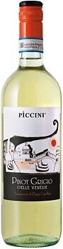 Фото Piccini Pinot Grigio Delle Venezia белое сухое 0.75 л