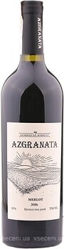 Фото Az-Granata Merlot красное сухое 0.75 л