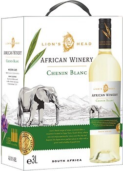Фото African Winery Chenin Blanc белое сухое 3 л в упаковке