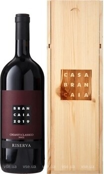 Фото Brancaia Chianti Classico Riserva 2019 красное сухое 1.5 л в упаковке