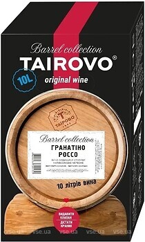 Фото Таирово Гранатино Россо красное полусладкое 10 л