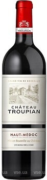 Фото Les Grands Chais de France Chateau La Croix de Chateau Troupian Haut-Medoc красное сухое 0.75 л