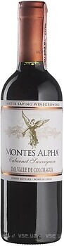 Фото Montes Cabernet Sauvignon Alpha красное сухое 0.375 л