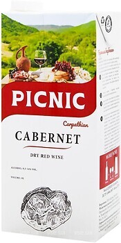 Фото Picnic Каберне По-Карпатски красное сухое 1 л