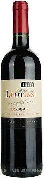 Фото Chateau des Leotins Bordeaux красное сухое 0.75 л
