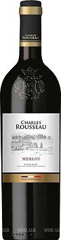 Фото Chateau Rousseau Merlot красное сухое 0.75 л