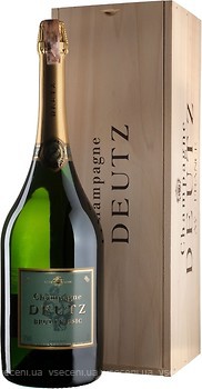 Фото Deutz Brut Classic белое брют 3 л в деревянной упаковке