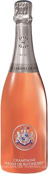 Фото Champagne Barons de Rothschild Rose розовое сухое 0.75 л