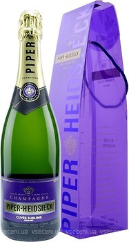 Фото Piper-Heidsieck Champagne Cuvee Sublime Demi-Sec белое полусухое 0.75 л в упаковке