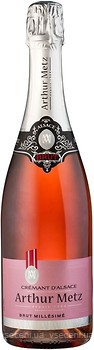 Фото Arthur Metz Cremant D'Alsace Rose розовое брют 0.75 л