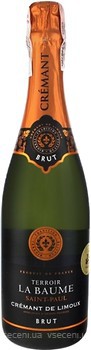 Фото Domaine de la Baume Cremant de Limoux Brut белое брют 0.75 л