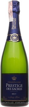 Фото Champagne Prestige des Sacres Brut Prestige белое брют 0.75 л