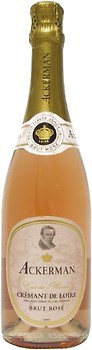 Фото Ackerman Cremant de Loire Rose Brut розовое брют 0.75 л