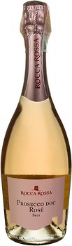 Фото Rocca Rossa Prosecco Rose Brut розовое брют 0.75 л