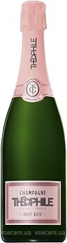 Фото Theophile Brut Rose розовое брют 0.75 л