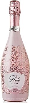 Фото Casa Burti Flute Spumante Rose Extra Dry розовое экстра-сухое 0.75 л