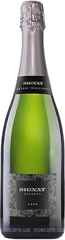 Фото Signat Cava Brut Reserva белое брют 0.75 л