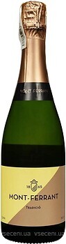 Фото Mont-Ferrant Tradicio Cava Brut белое брют 0.75 л