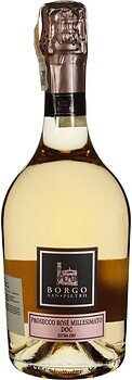 Фото Borgo San-Pietro Prosecco Rose Mellesimato Extra Dry розовое экстра-сухое 0.75 л