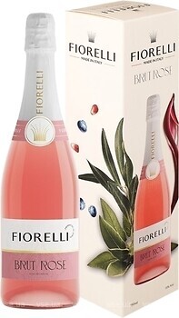 Фото Fiorelli Rose Brut розовое брют 0.75 л в упаковке