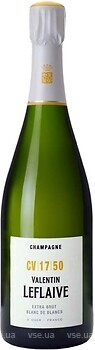 Фото Valentin Leflaive Champagne Extra Brut Blanc de Blancs CV 17 50 белое экстра-брют 0.75 л