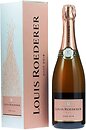 Фото Louis Roederer Brut Rose Vintage 2016 розовое брют 0.75 л в упаковке