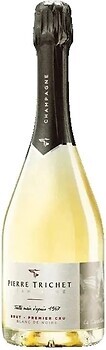 Фото Pierre Trichet Le Caractere Blanc de Noirs Champagne Premier Cru белое сухое 0.75 л