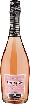 Фото Villa degli Olmi Pinot Grigio Spumante Rose розовое экстра-сухое 0.75 л