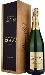Фото Chateau Palmer Champagne Brut Collection Vintage 2000 белое брют 0.75 л в деревянной коробке