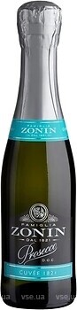 Фото Zonin Prosecco DOC brut белое сухое 0.2 л