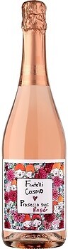 Фото Bellenda Fratelli Cosmo Prosecco Rose розовое екстра-сухое 0.75 л