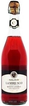 Фото Costa Furra Lambrusco Rosato Amabile розовое полусладкое 0.75 л