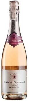 Фото Baron d'Arignac Sparkling розовое брют 0.75 л