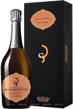 Фото Billecart Salmon Cuvee Elisabeth Salmon Rose 2009 Brut розовое брют 0.75 л в упаковке