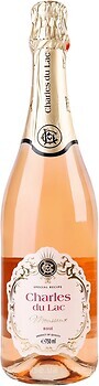 Фото Charles du Lac Brut Rose розовое брют 0.75 л