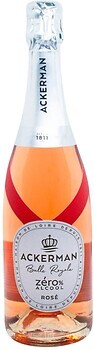 Фото Ackerman Bulle Royale Zero Alcohol Rose розовое брют 0.75 л