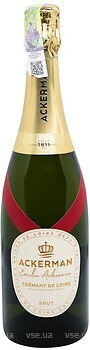 Фото Ackerman Cremant de Loire Brut Millesime белое брют 0.75 л