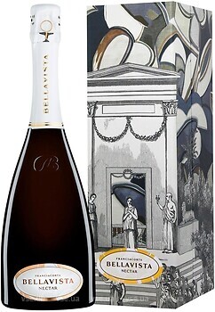 Фото Bellavista Franciacorta Nectar Demi Sec белое полусухое 0.75 л в упаковке