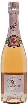 Фото De Sousa Brut Rose розовое брют 0.75 л