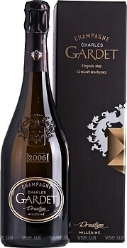Фото Champagne Gardet Prestige Millesime белое брют 0.75 л в подарочной упаковке