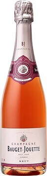 Фото Champagne Bauget-Jouette Rose Brut розовое брют 0.75 л