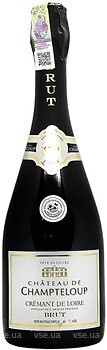 Фото Chateau de Champteloup Cremant de Loire Brut белое брют 0.75 л