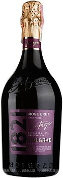 Фото Bolgrad 1821 Vintage Rose розовое брют 0.75 л